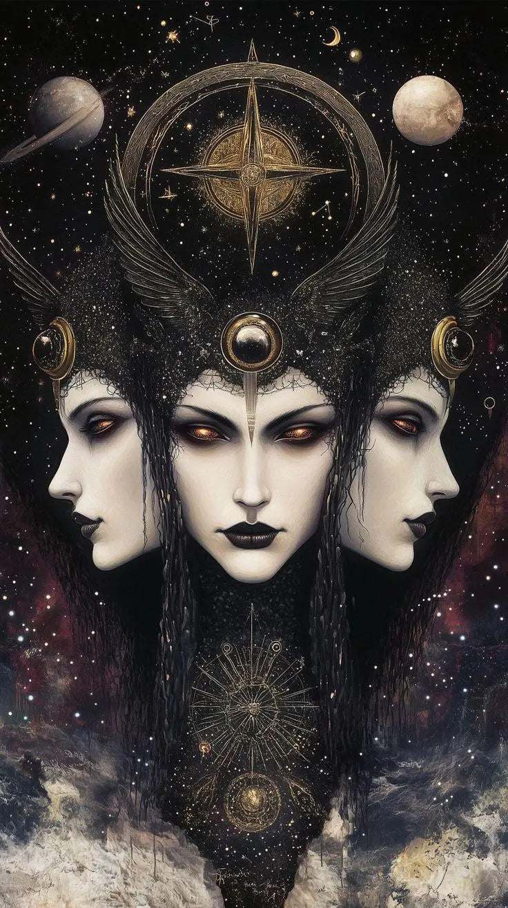 The Primordial Witch Flame Pact with Lilith Hecate and Tiamat