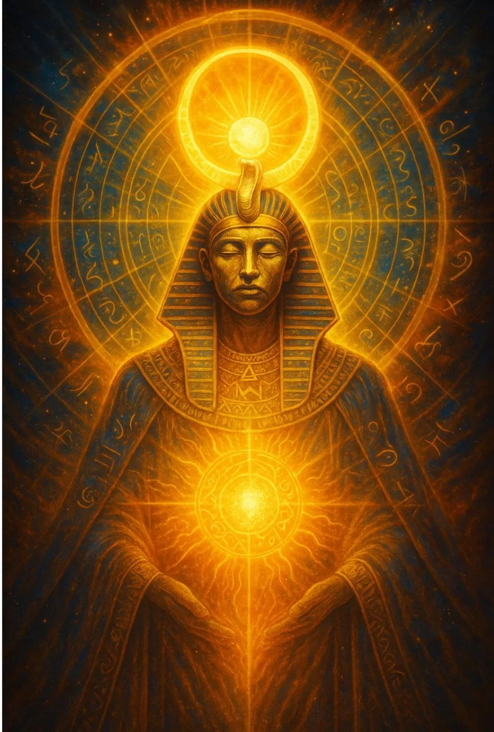 Amun-Ra Ascension Solar Core Activation Attunement + Charged Digital Artwork