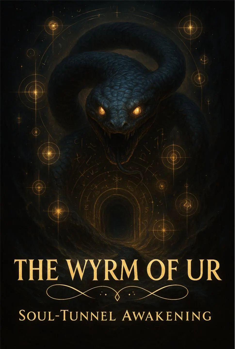 THE WYRM OF Ur Attunement + Charged Digital Artwork