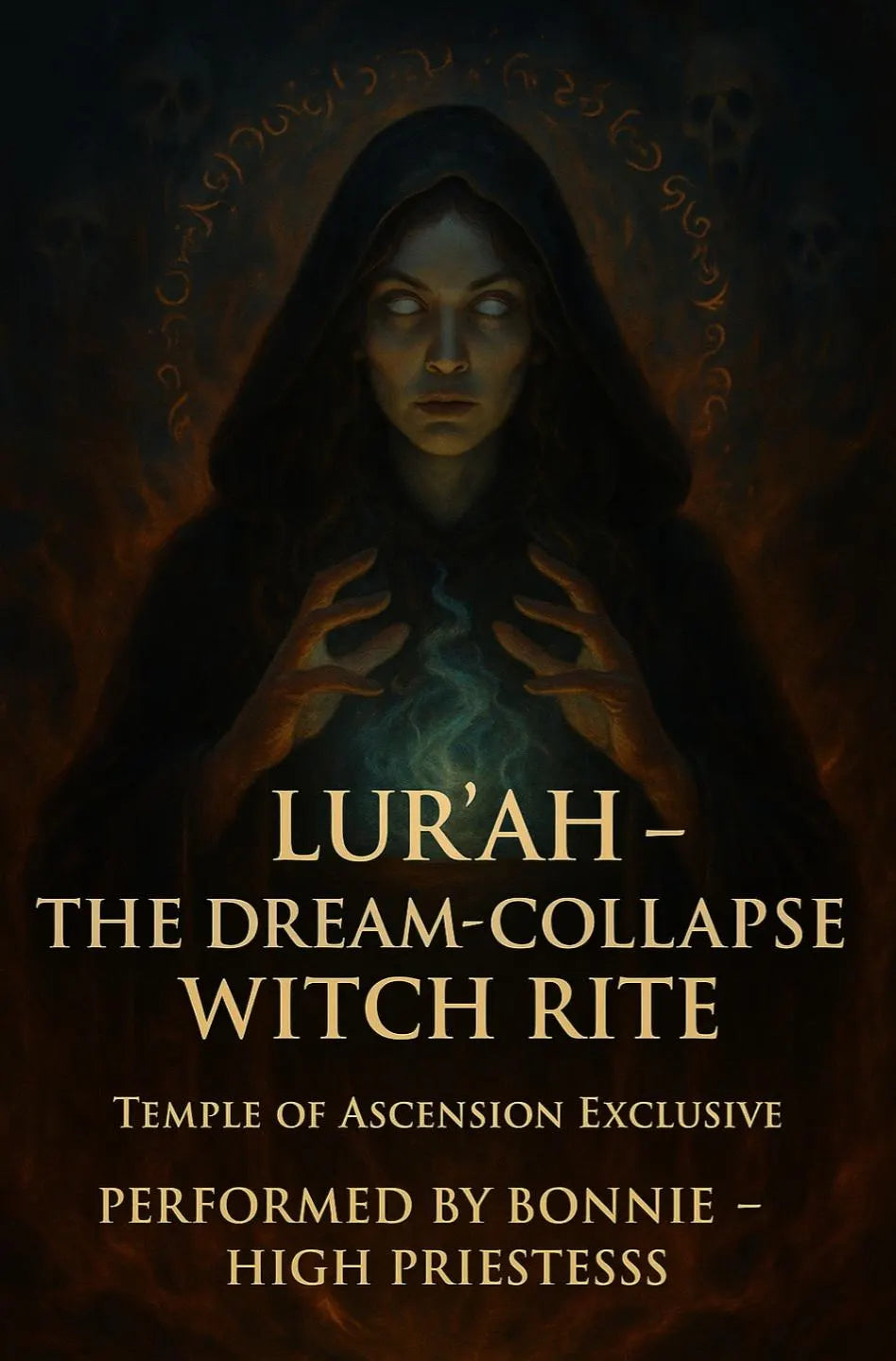 LUR’AH – THE Dream Collapse Witch Attunement + Charged Digital Artwork