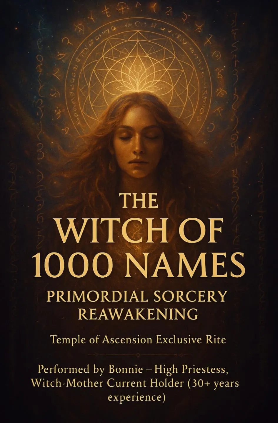 The Witch of 1000 Names Elite Current Attunement + Charged Digital Artwork