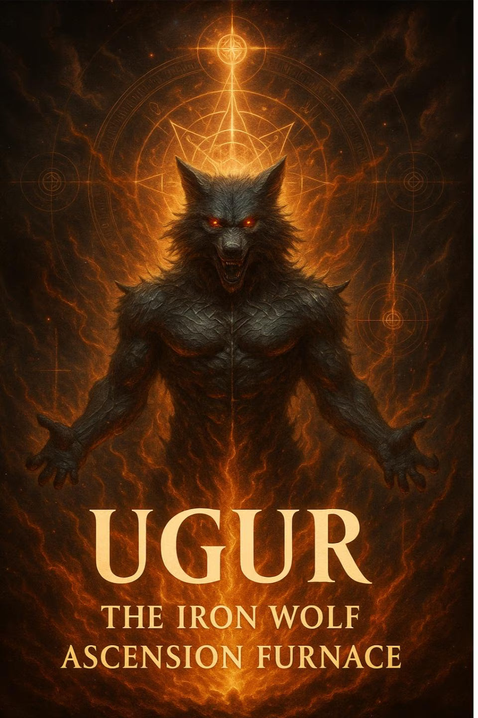 UGUR – The Iron Wolf Ascension Furnace Attunement + Charged Digital Artwork