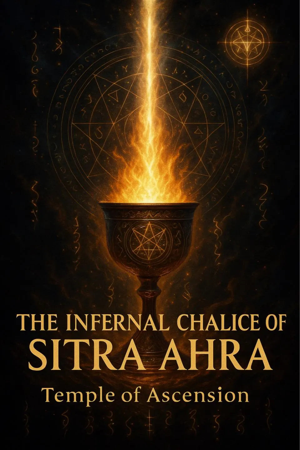 The Infernal Chalice of Sitra Ahra + Charged Digital Artwork