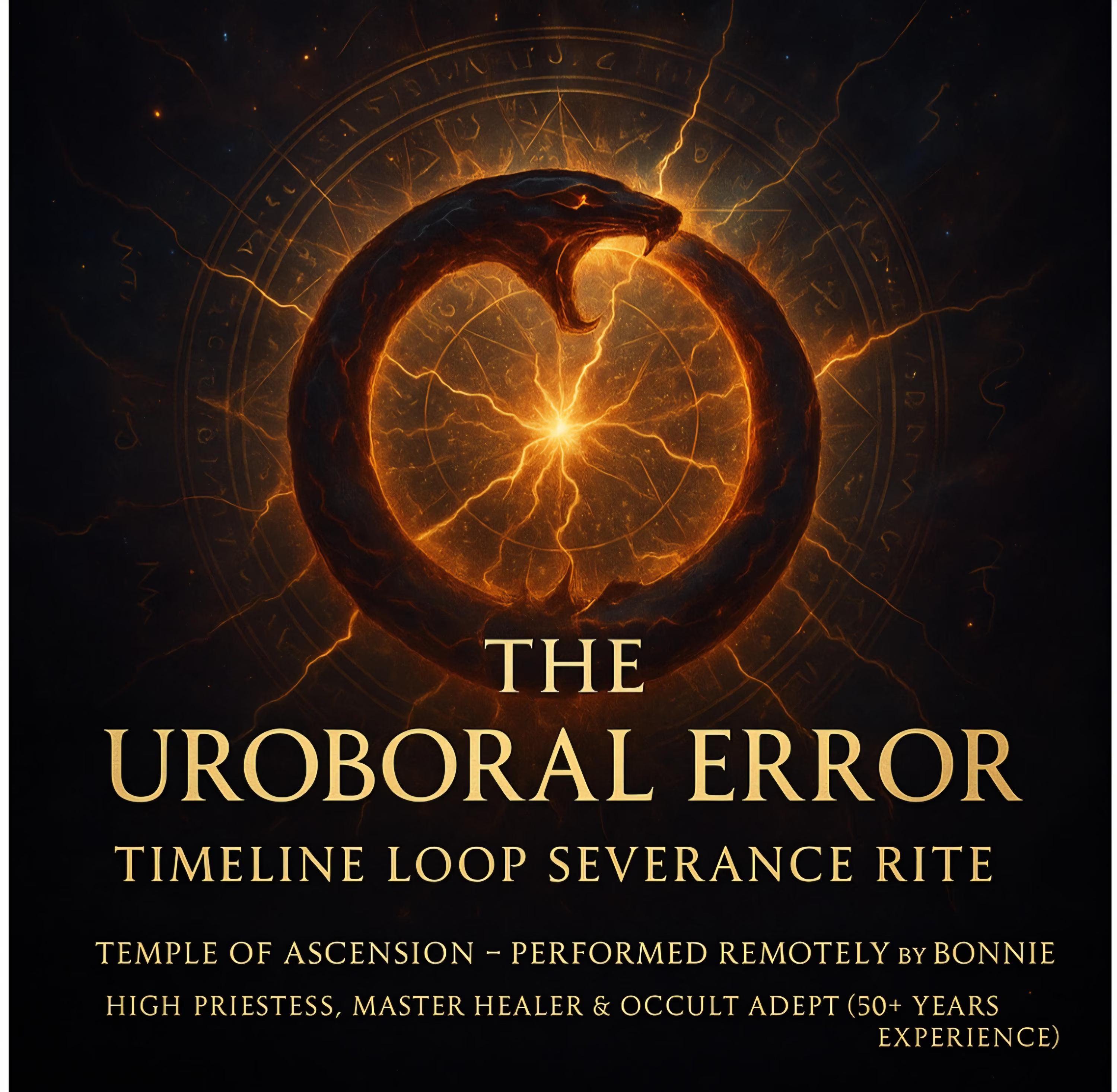 THE UROBORAL ERROR Rite Attunement + Charged Digital Artwork