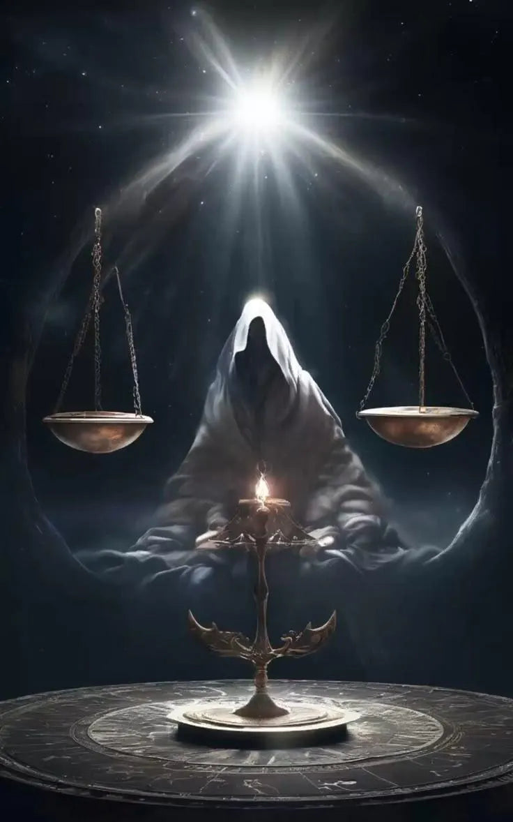 The Scales of Samael – Balance & Justice Installation