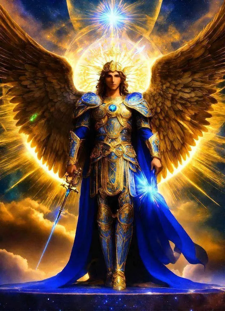 The Diamond Wings of Uriel – Solar Ascension Current + Charged Digital Artwork