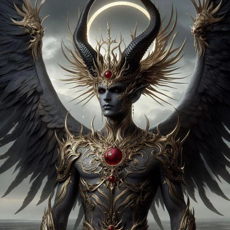 The Crown of Asmodeus – Infernal Sovereignty & Desire Flame