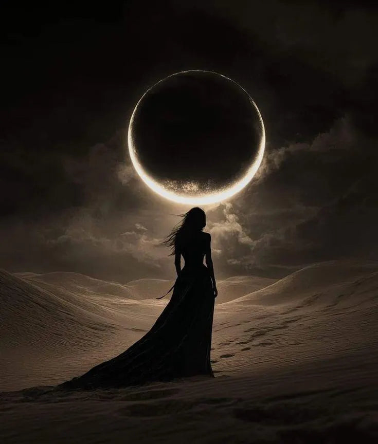 Selene Moon Goddess Lunar Intuition and Dream Magick Activation, Attunement and Energetic Link+ Charged Digital Artwork