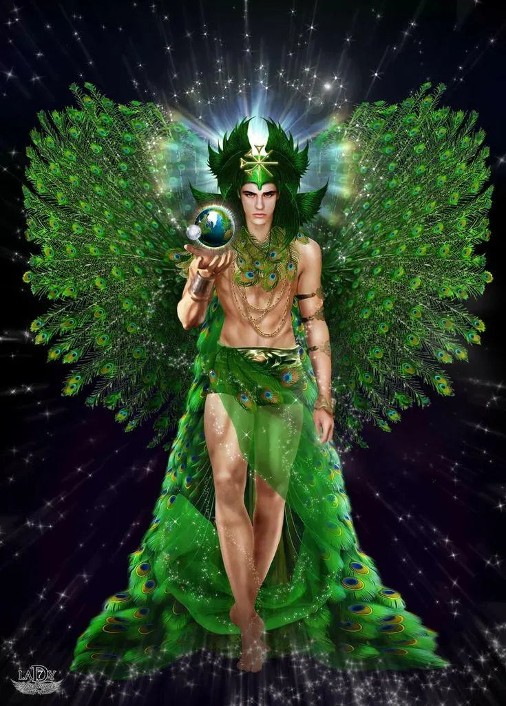 Celestial Peacock Throne Melek Taus Activation, Attunement and energetic link