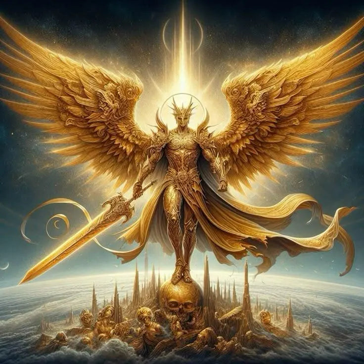 The Dragon of Light Recalibration and Attunement with Lucifer and Leviathan+ Charged Digital Artwork