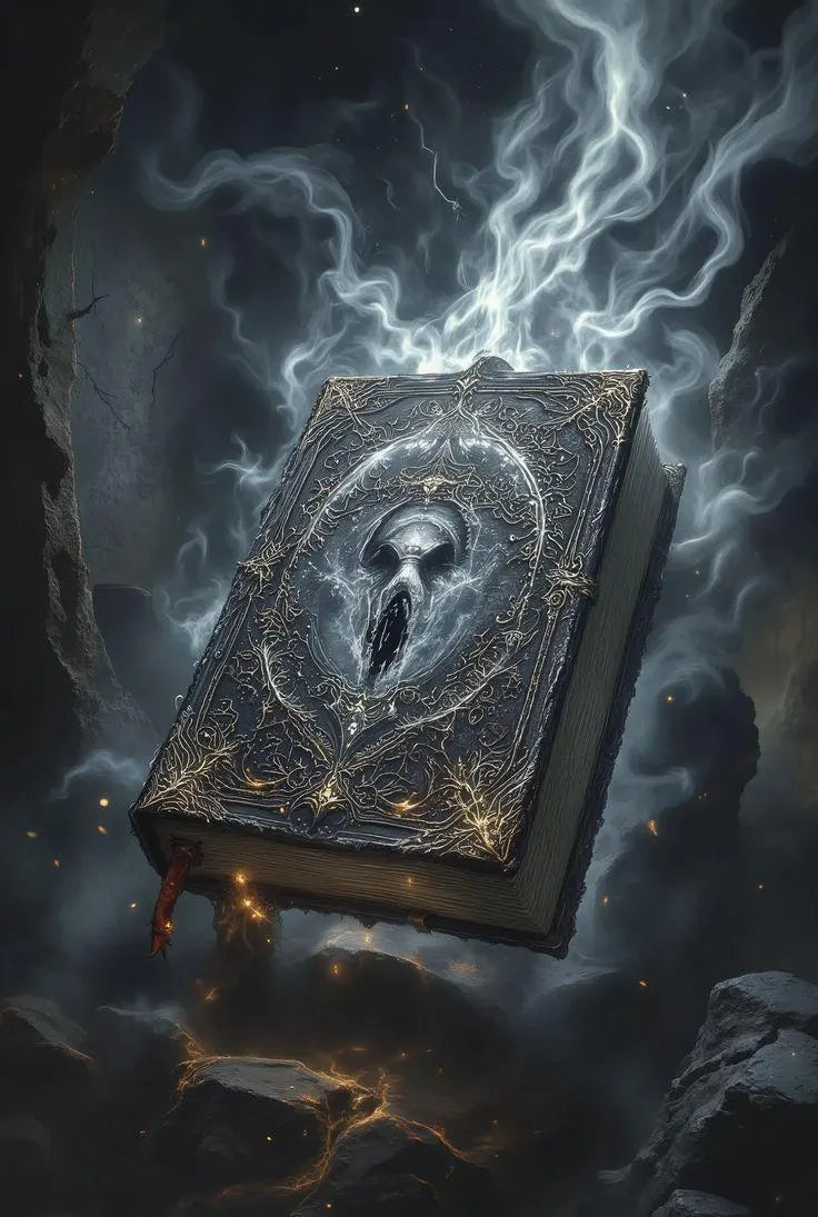 The Black Grimoire of Forbidden Codex Activation, Attunement and Energetic Link+ Charged Digital Artwork