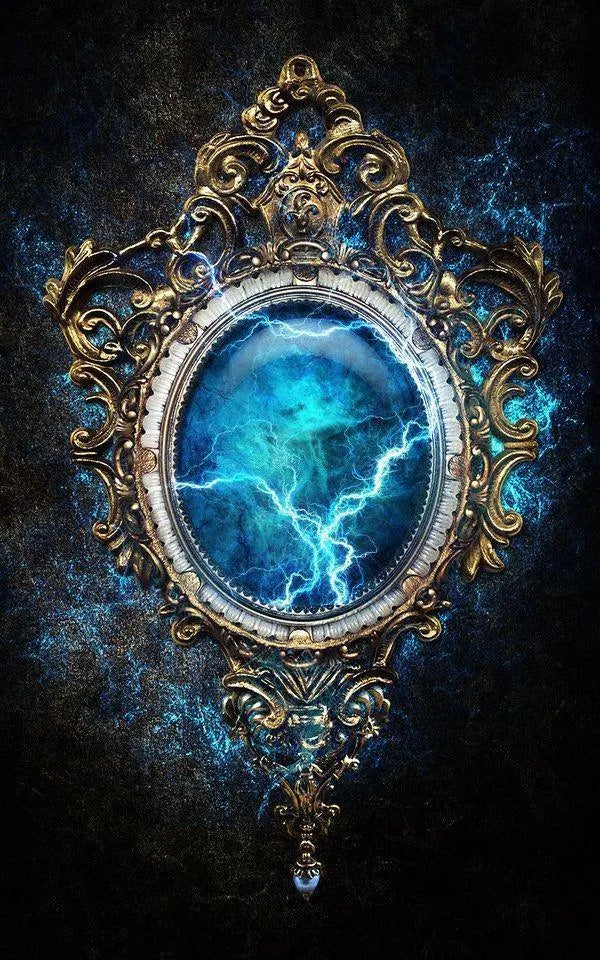 The Black Mirror Reversal Grid Activation, Attunement and Energetic Link+ Charged Digital Artwork