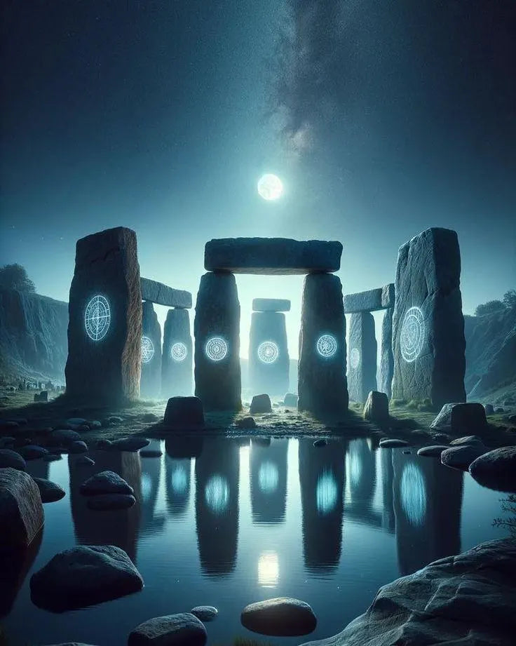 Stonehenge Current Activation, Attunement and Energetic Link+ Charged Digital Artwork