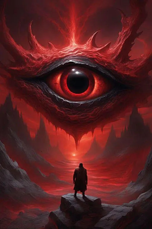Infernal Eye of Vassago Activation, Attunement and Energetic Link+ Charged Digital Artwork