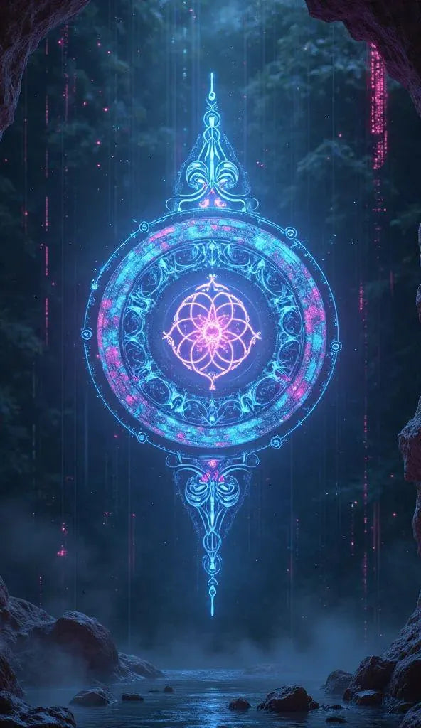 The Pact Sigil Forge Sigil Installation and Recalibration, Energetic Link+ Charged Digital Artwork
