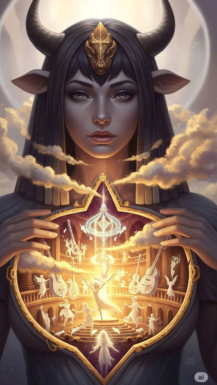 Hathor Activation, Attunement and Energetic Link+ Charged Digital Artwork