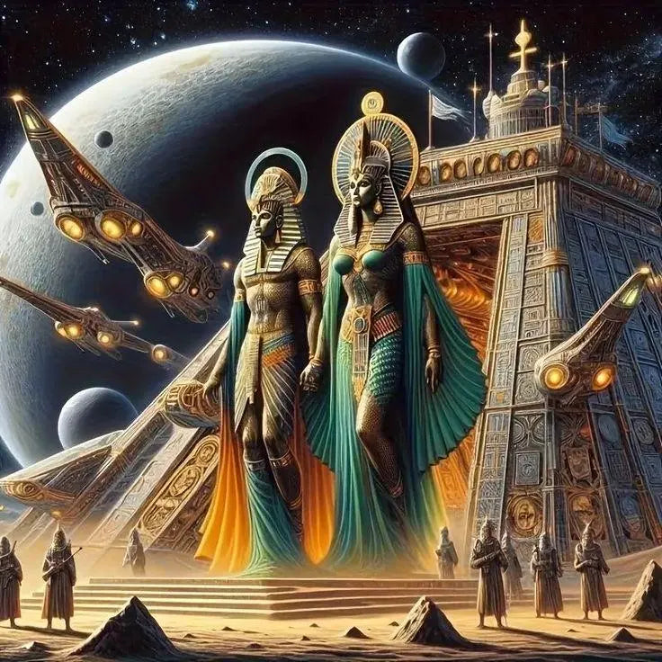 Oracle of Amun Ra Activation, Attunement and Energetic Link+ Charged Digital Artwork