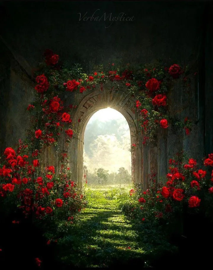 Rose Gate Activation, Attunement and Energetic Link+ Charged Digital Artwork