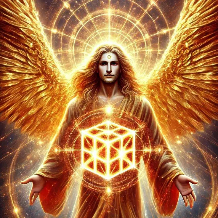 The Seraphic Prism of Metatron – Multidimensional Lightbody Recode + Charged Digital Artwork