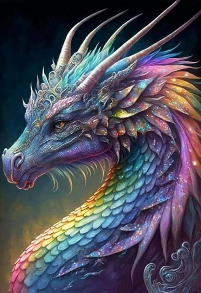 Rainbow Celestial Dragon Activation, Attunement and Energetic Link+ Charged Digital Artwork