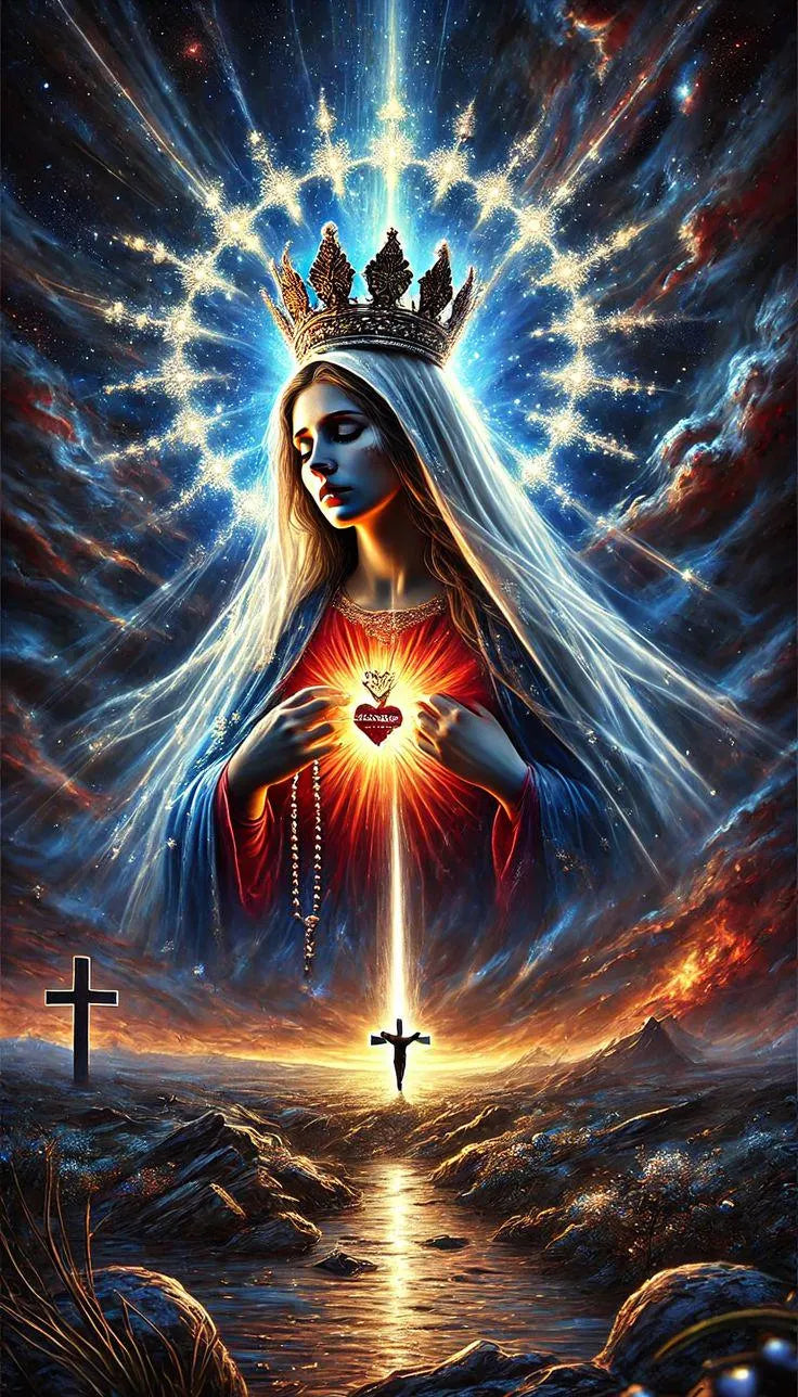 Mary Activation, Attunement and Energetic Link + Charged Digital Artwork