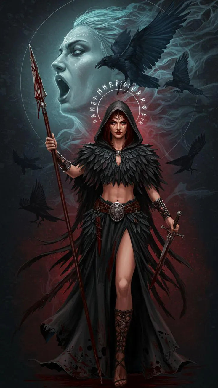 The Morrigan Activation, Attunement and Energetic Link+ Charged Digital Artwork