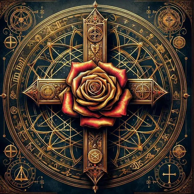 Rosicrucian Ascension Codes Activation, Recalibration, Attunement and Energetic Link+ Charged Digital Artwork
