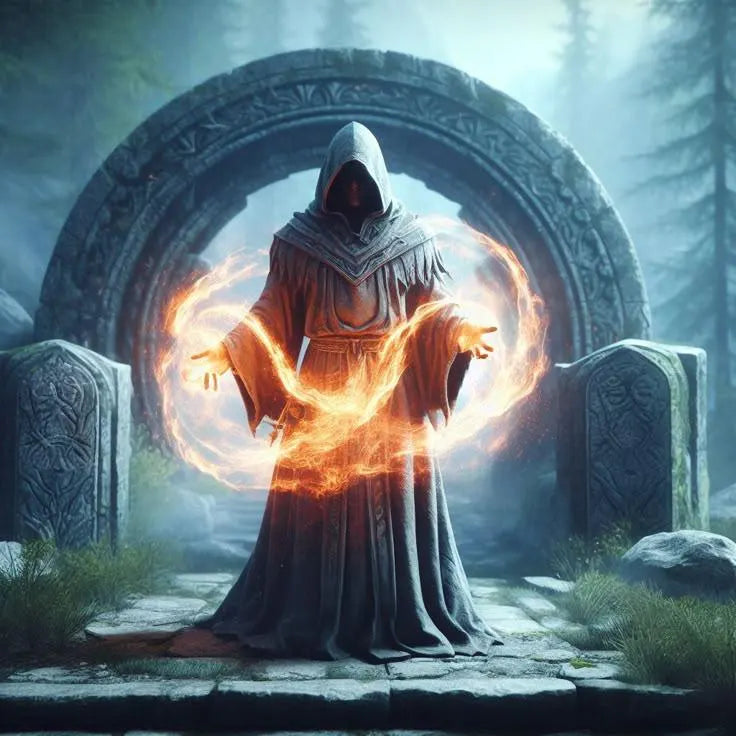 Scribe of the Occult Flame Activation, Attunement and Energetic Link+ Charged Digital Artwork