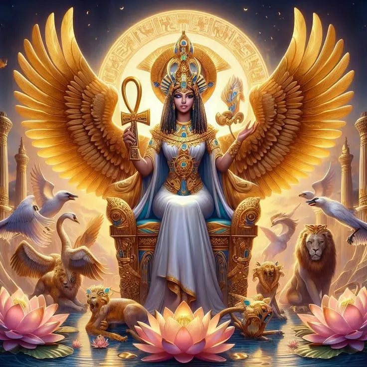 Goddess Isis Activation, Attunement and Energetic Link+ Charged Digital Artwork