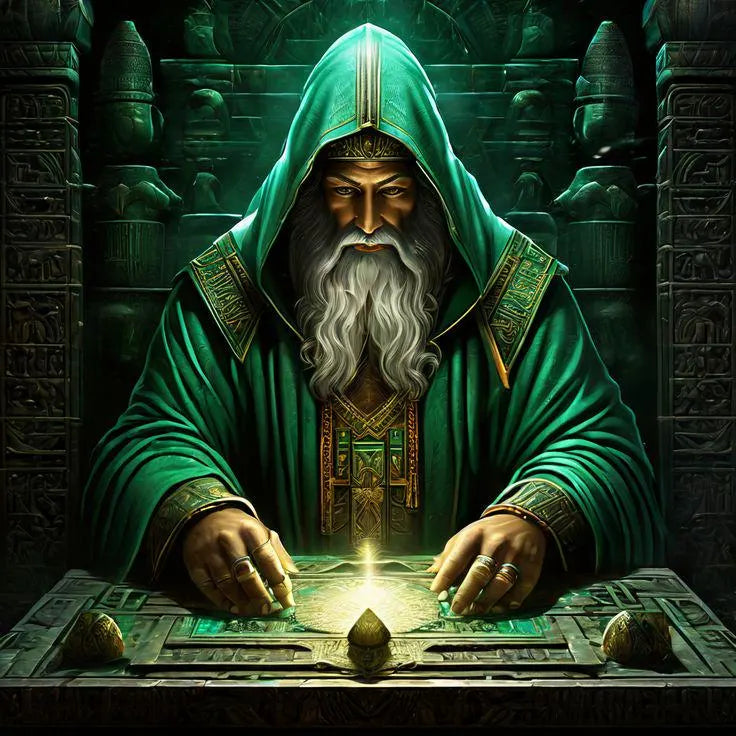 Hermes Trismegistus Current Activation, Attunement and Energetic Link+ Charged Digital Artwork