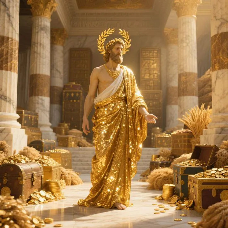 Plutus God of Wealth Activation, Attunement and Energetic Link+ Charged Digital Artwork